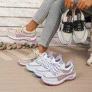 Sportliche Damen Sneaker Mit Komfortabler Sohle