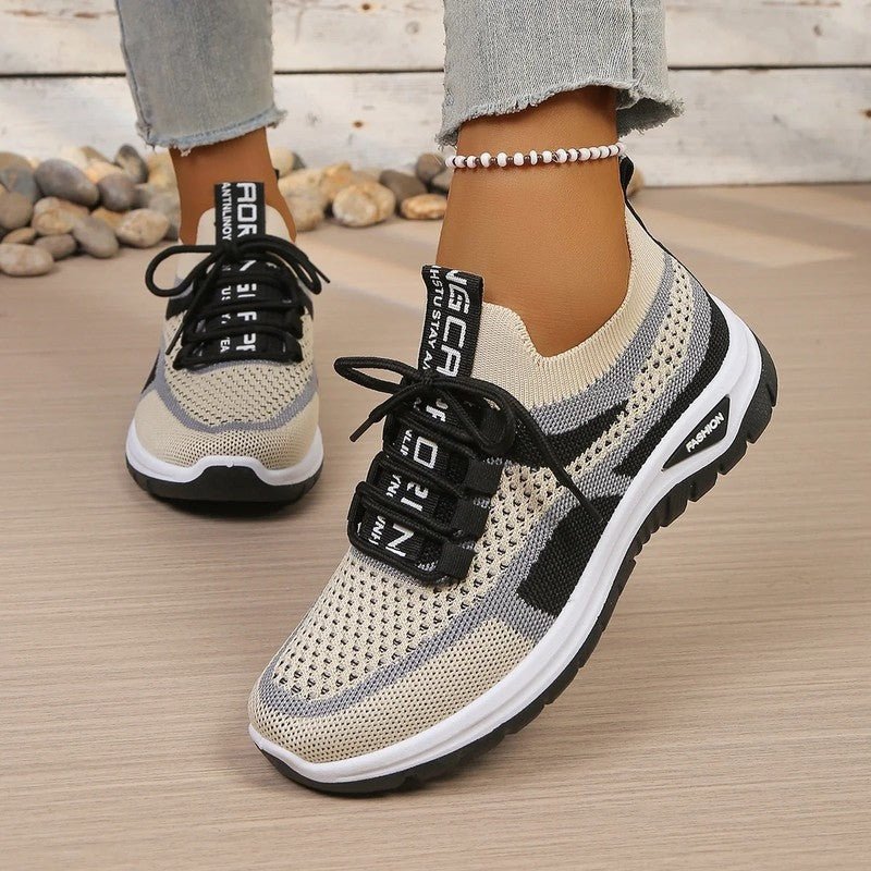 Sportliche Damen Sneaker Mit Komfortabler Sohle