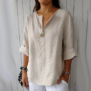 Denzel Knopf Bluse Damen – Elegant & Vielseitig