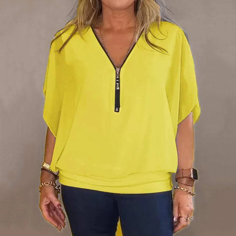 Evi™ Vielseitige Bluse für den Alltag
