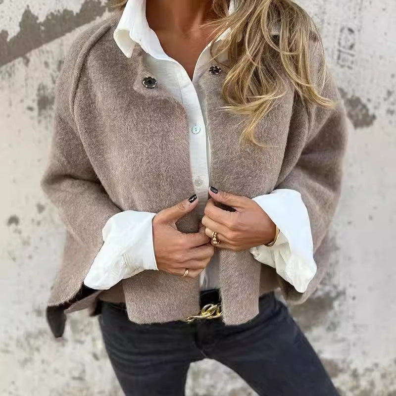 Erika | Kurze Jacke mit Kaschmir-Gefühl