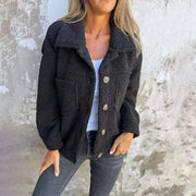 BECKY™ | DAMENJACKE MIT KNÖPFEN