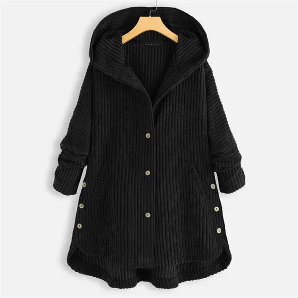 WALTER - CORDJACKE MIT KAPUZE
