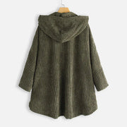 WALTER - CORDJACKE MIT KAPUZE