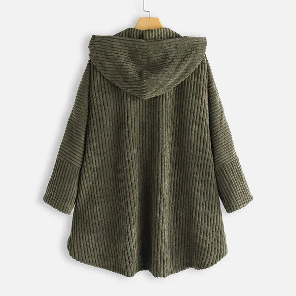 WALTER - CORDJACKE MIT KAPUZE