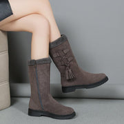 Jackie™ - Warme Damenstiefel mit Reißverschluss an der Seite