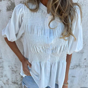 Lina | Hochwertige Ibiza Style Bluse Damen
