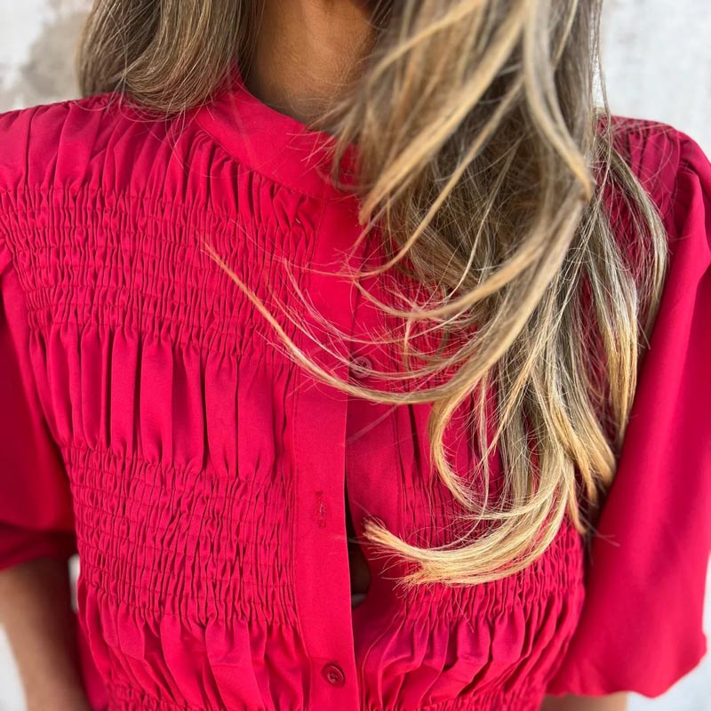 Lina | Hochwertige Ibiza Style Bluse Damen