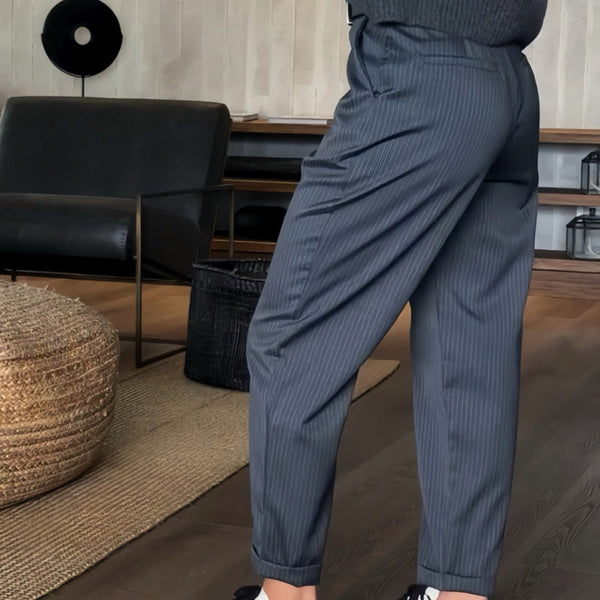 Bjarne™ - Elegante, Figurbetonte Gestreifte Hose