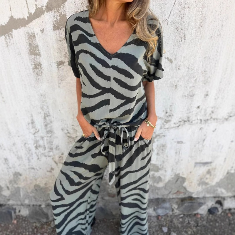 RODERICA - LOCKERES SET AUS BLUSE UND HOSE