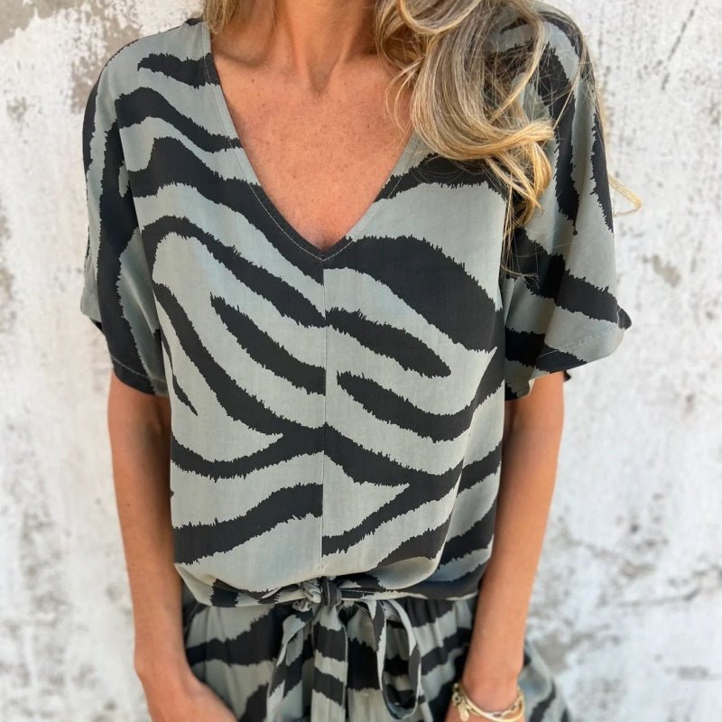 RODERICA - LOCKERES SET AUS BLUSE UND HOSE