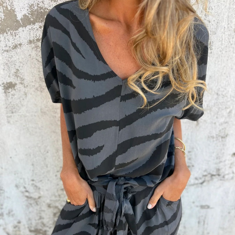 RODERICA - LOCKERES SET AUS BLUSE UND HOSE