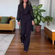 VERONIQUE - BLAZER UND HOSEN SET