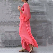 NADIRA - ASYMMETRISCHES BLUSE- UND HOSENSET