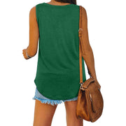Ylona Damen Sommertop mit V-Ausschnitt – Leicht & Stylisch