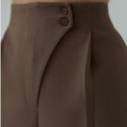 Mariani – Modische Hose Mit Weitem Bein