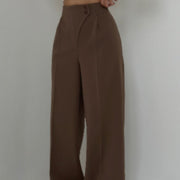 Mariani – Modische Hose Mit Weitem Bein