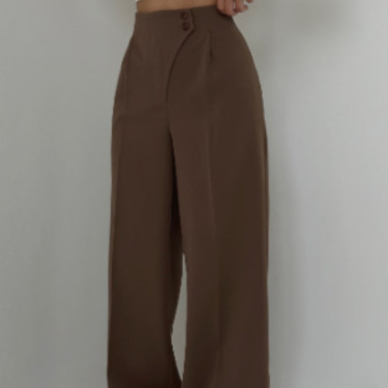 Mariani – Modische Hose Mit Weitem Bein
