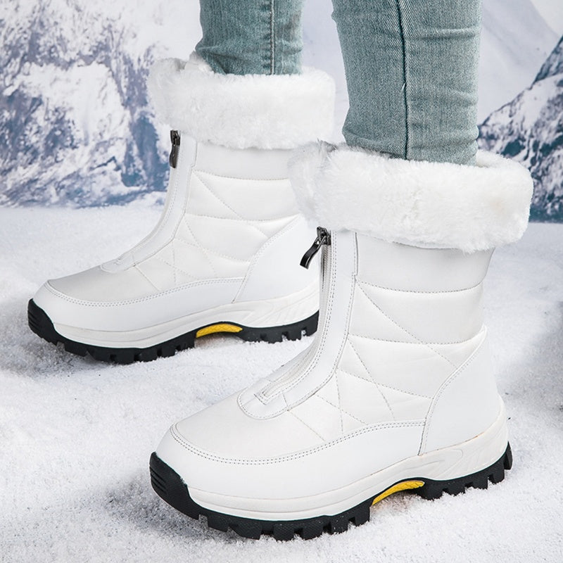 Nicolle™ - Warme Wasserdichte Winterstiefel für Damen | Rutschfest mit Reißverschluss