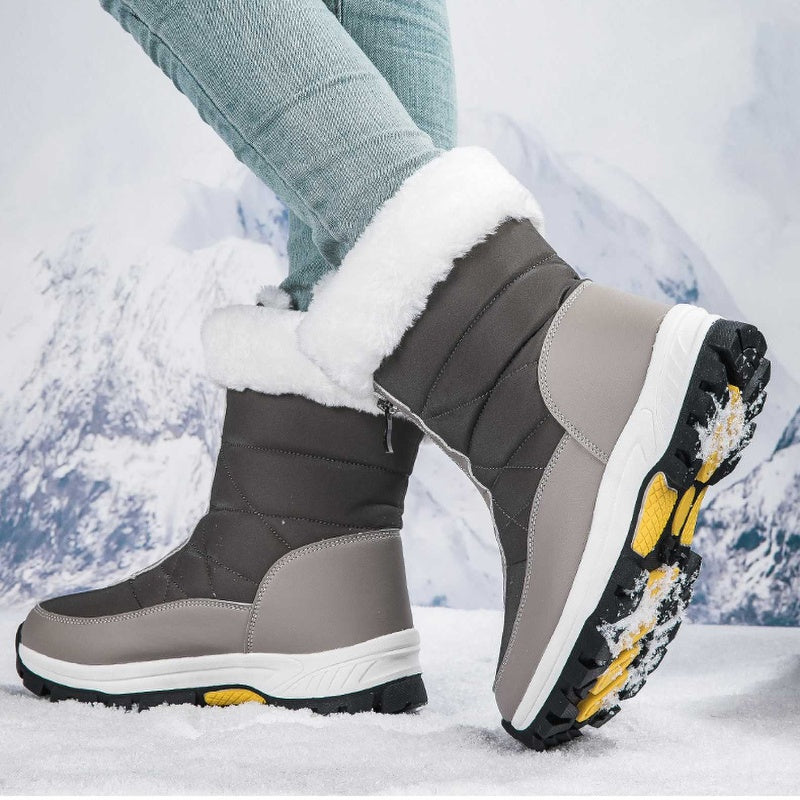 Nicolle™ - Warme Wasserdichte Winterstiefel für Damen | Rutschfest mit Reißverschluss