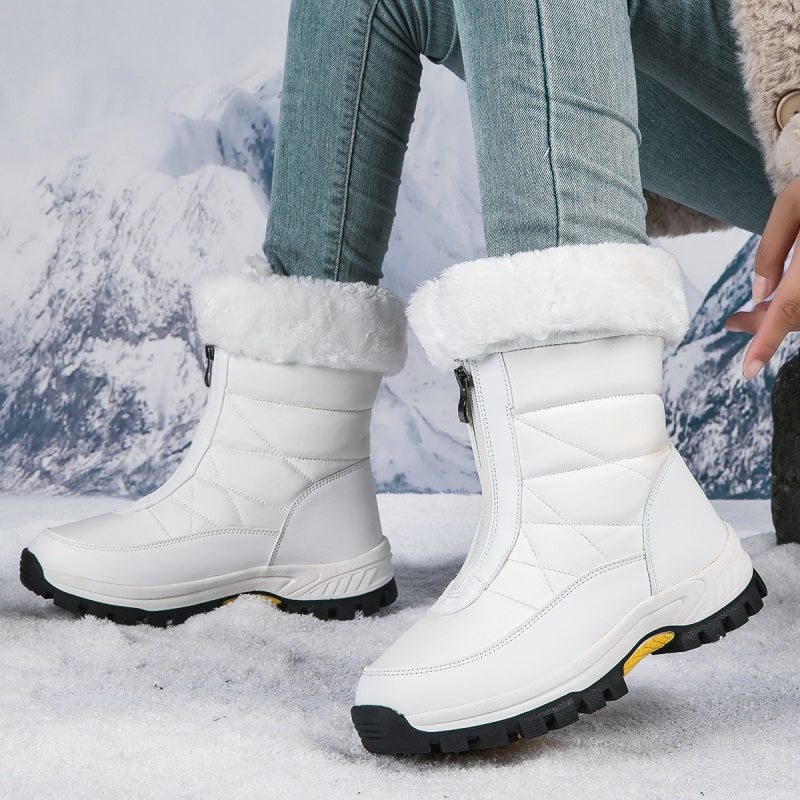 Nicolle™ - Warme Wasserdichte Winterstiefel für Damen | Rutschfest mit Reißverschluss