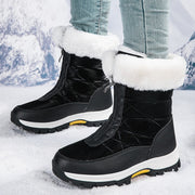 Nicolle™ - Warme Wasserdichte Winterstiefel für Damen | Rutschfest mit Reißverschluss