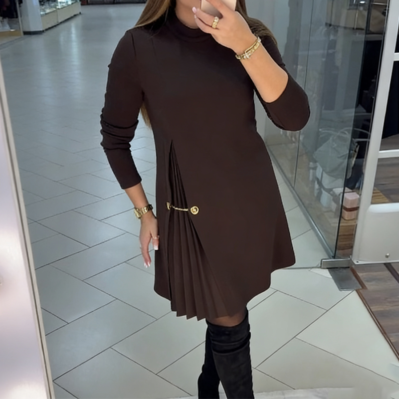 Emma | Plissiertes Minikleid für Damen mit Stil