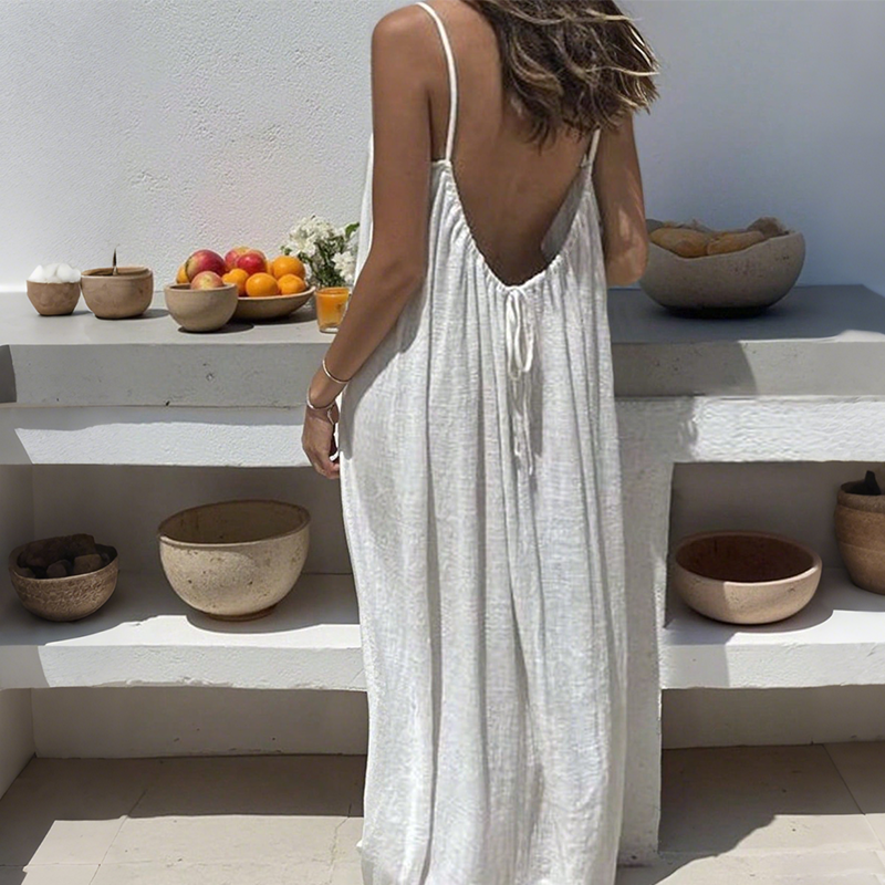 Greta | Lässiges Kleid mit feinen Trägern