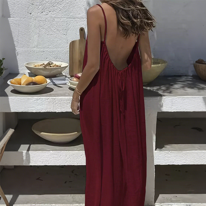 Greta | Lässiges Kleid mit feinen Trägern