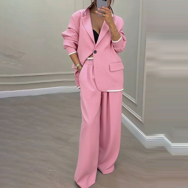Aadee | Hosenanzug mit Übergröße-Blazer und weiter Hose