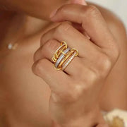 Stapelring Gold