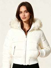 Steppjacke Winter Damen Mit Kapuze