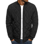 Steppjacke Herren Bomber mit Reißverschluss