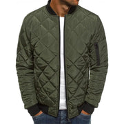 Steppjacke Herren Bomber mit Reißverschluss