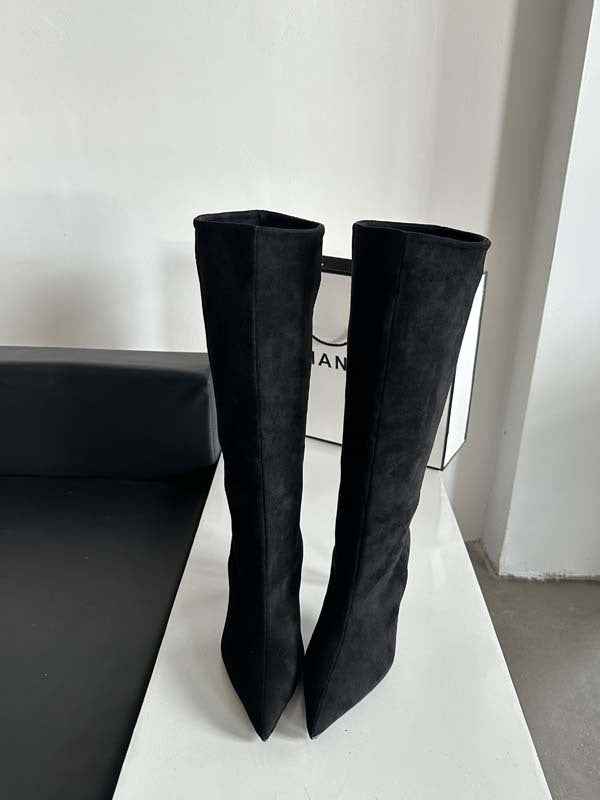 Stiefel Damen Wildleder Optik