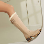 Stiefel für Damen mit Schnallendetail