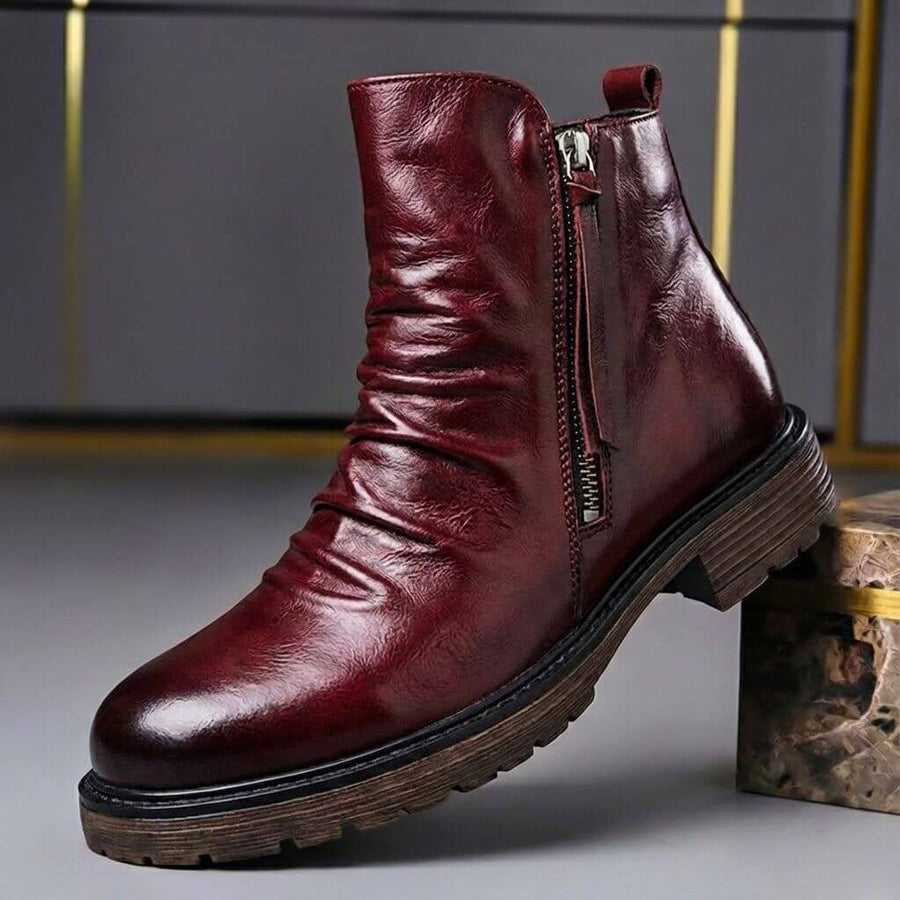 Stiefel Herren Klassisch mit Reißverschluss