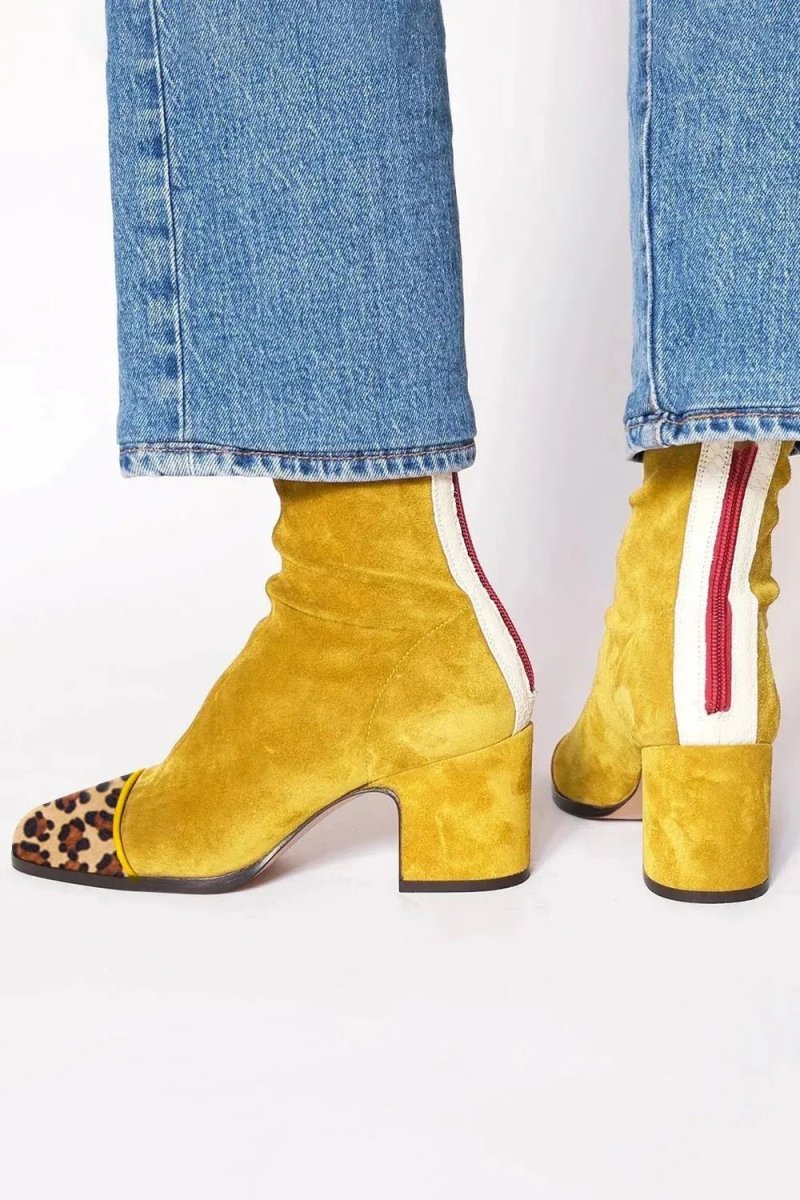 Stiefelette Damen Mit Blockabsatz