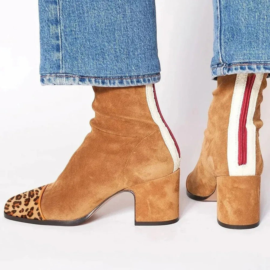 Stiefelette Damen Mit Blockabsatz