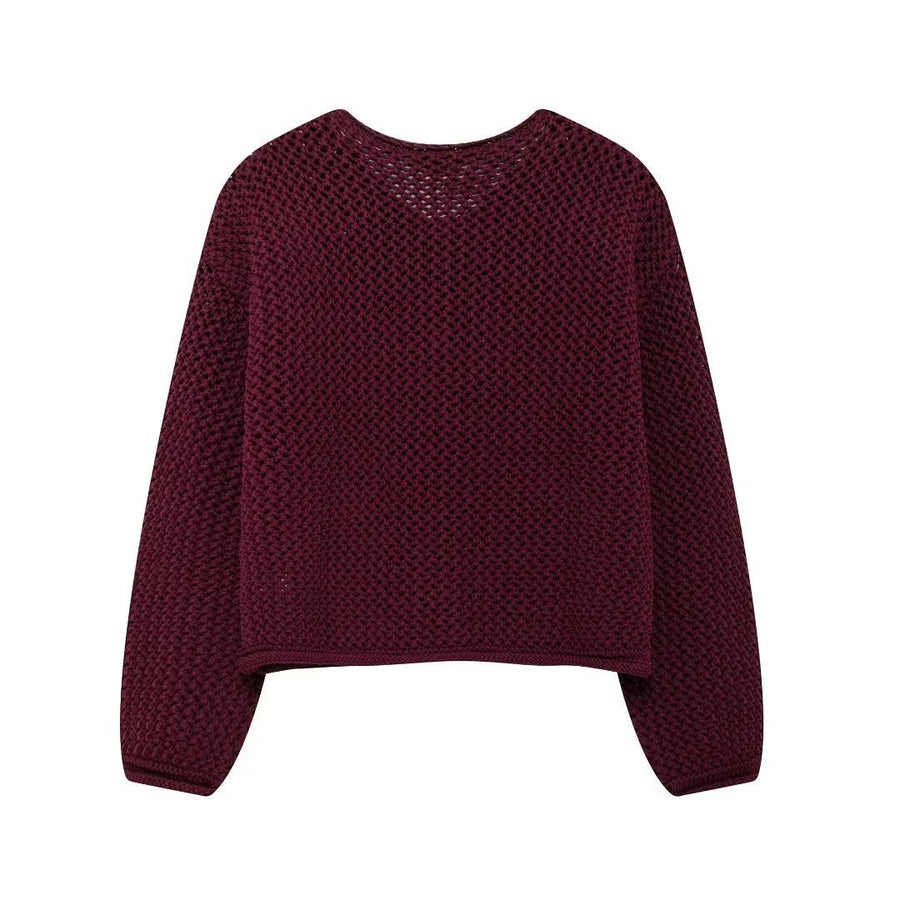 Strickjacke Damen Casual