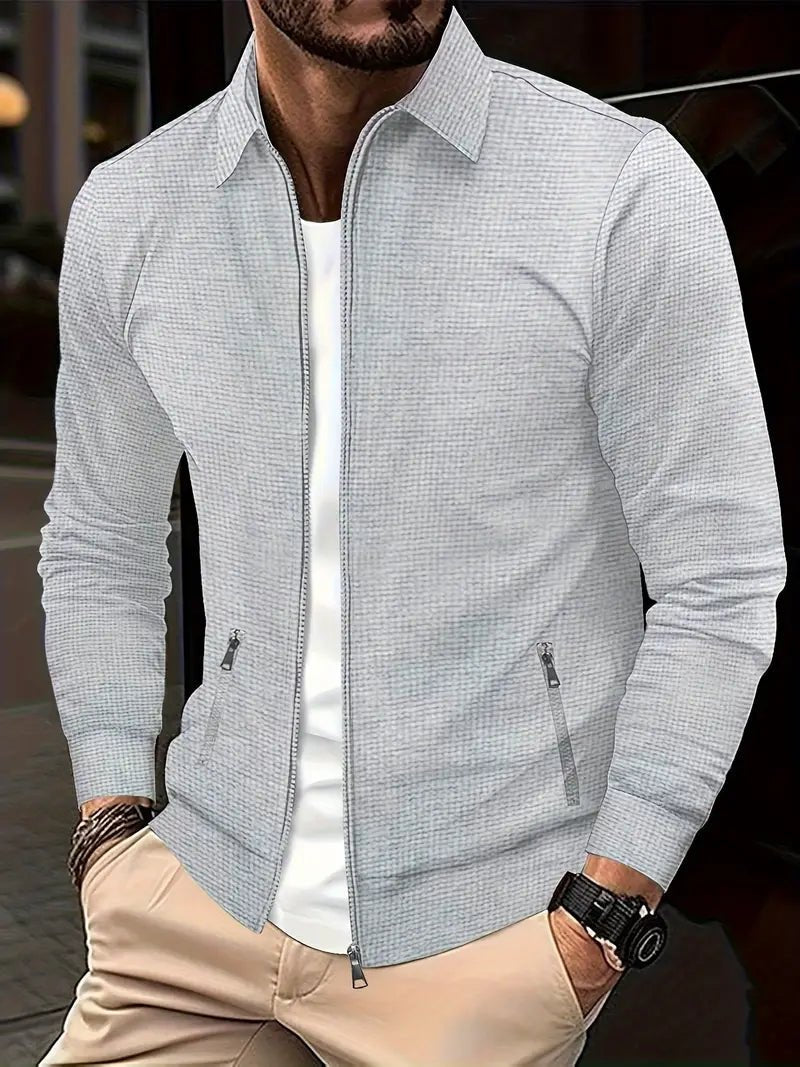 Strickjacke Herren mit Reißverschluss