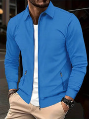 Strickjacke Herren mit Reißverschluss