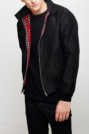 Klassische Harrington-Jacke Für Herren | Stehkragen