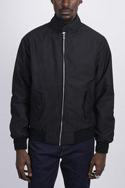 Klassische Harrington-Jacke Für Herren | Stehkragen