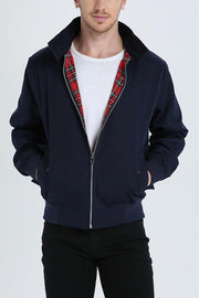Klassische Harrington-Jacke Für Herren | Stehkragen