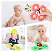 Saugnapf Spinner Spielset von 3 - SpinFun