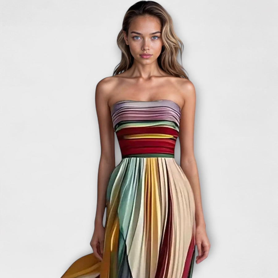 Flora - Elegantes Maxi-Kleid aus Premium-Stoff