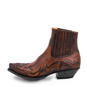 Leder-Cowboystiefel | Spitzes Design