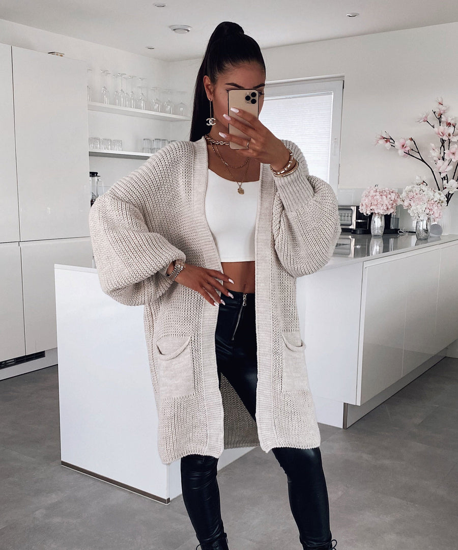 Bequeme Kurz Beige Jacke Für Jeden Tag