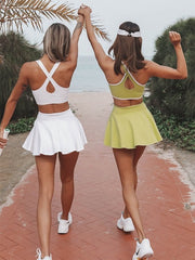 Elena | Sportliches Tennis- & Yoga-Set mit Rock & Top